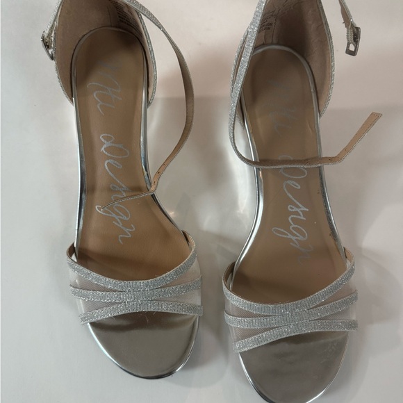 Mti Design silver heel wedges - Picture 1 of 3